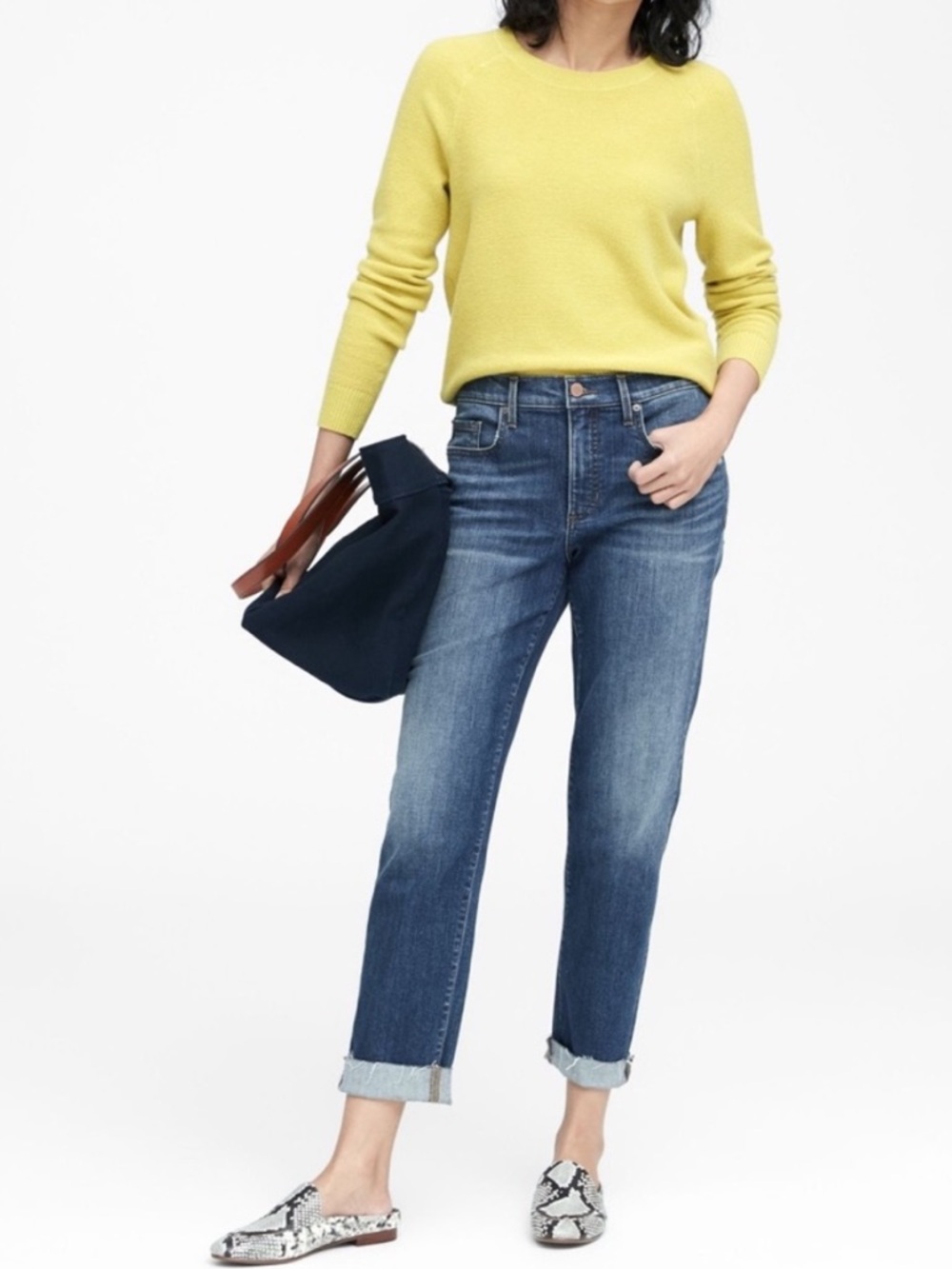 Banana Republic Mid Rise Straight Jeans Size 30